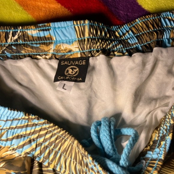 Vintage Sauvage swim trunks - Picture 2 of 3